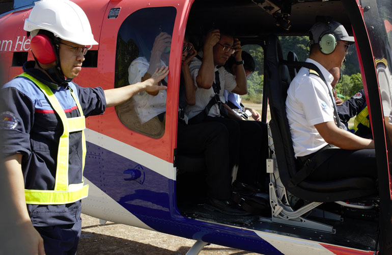 See Trang An by plane