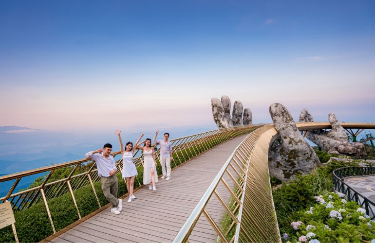 Golden Bridge of Ba Na Hills