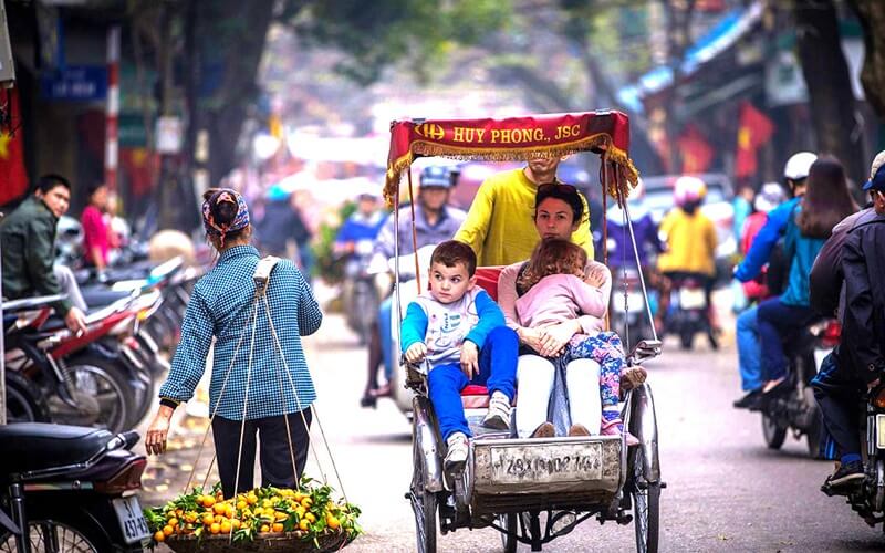 Hello Hanoi - the capital city of Vietnam.