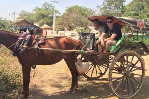 Enjoy a Horse Cart Ride to Nan Paya Pagoda