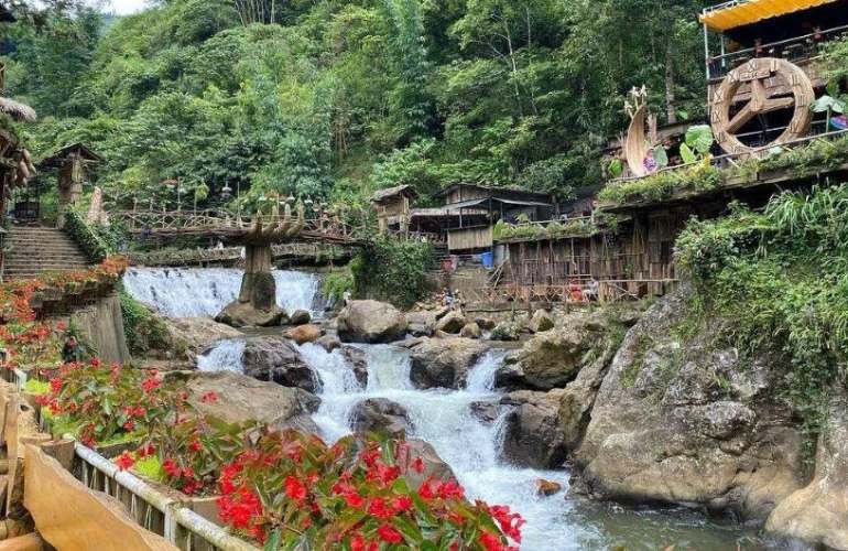 Cat Cat Village in Sapa Vietnam
